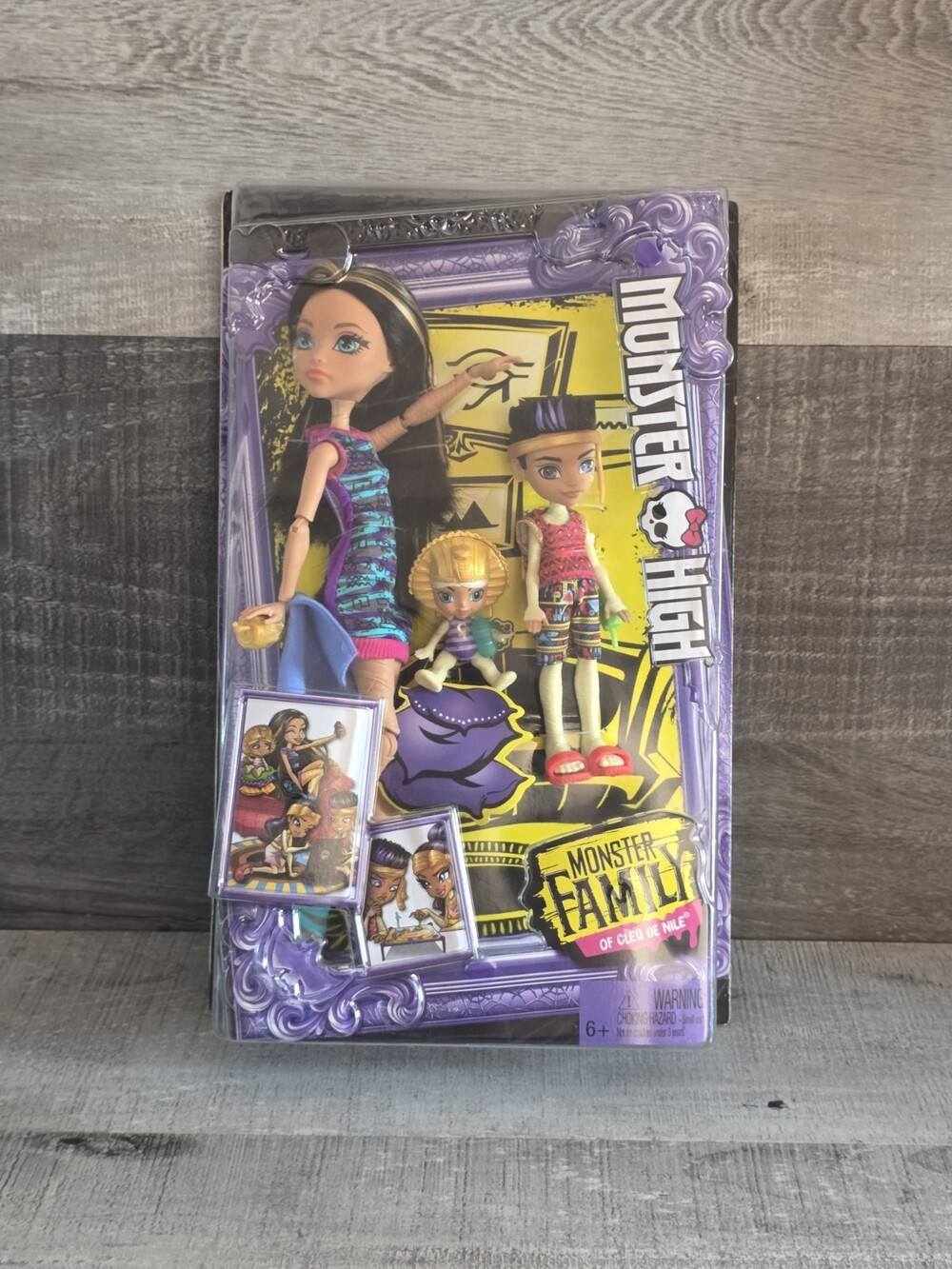Monster High, Family Of Cleo De Nile, Lux DeNile and Sandy DeNile New b39
